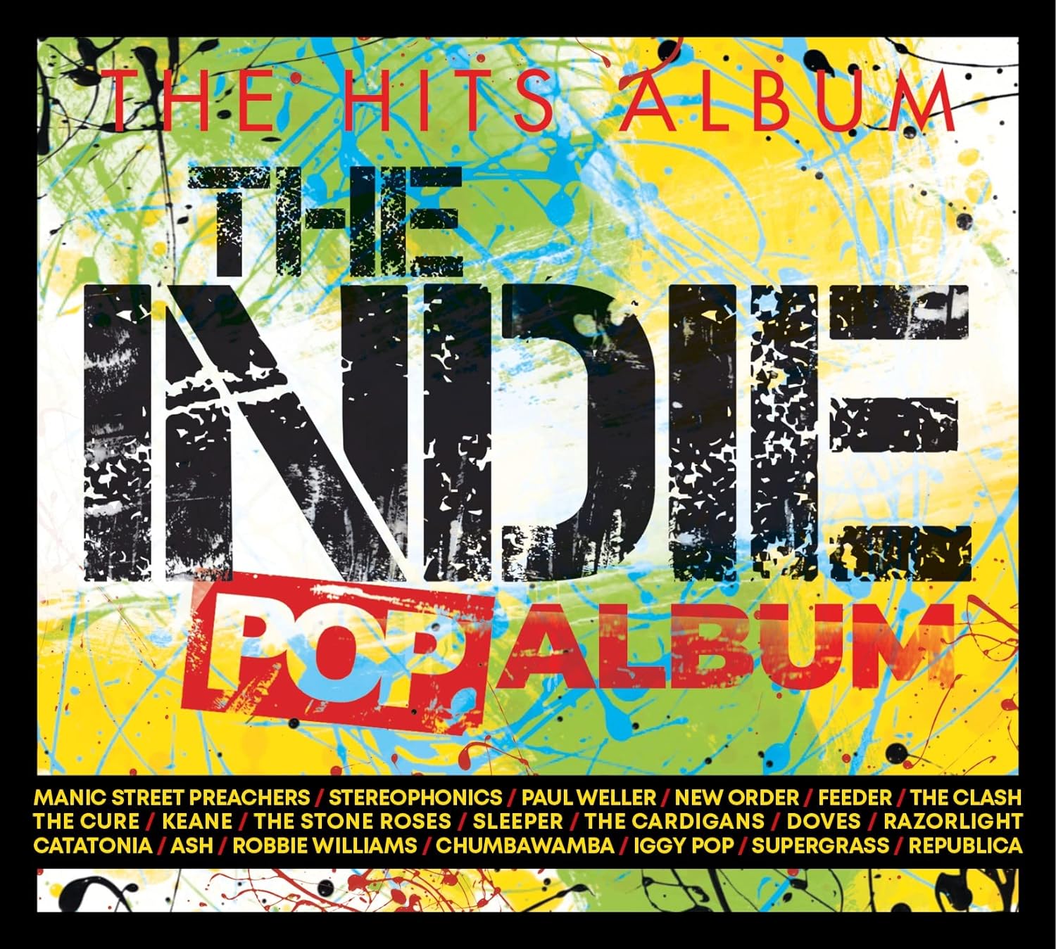 Image of Artwork for Various's The Hits Album - The Indie Pop Album (3CD)